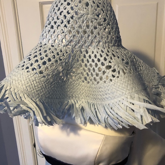 NWT Urban Outfitters Straw Sun Hat - Picture 3 of 7